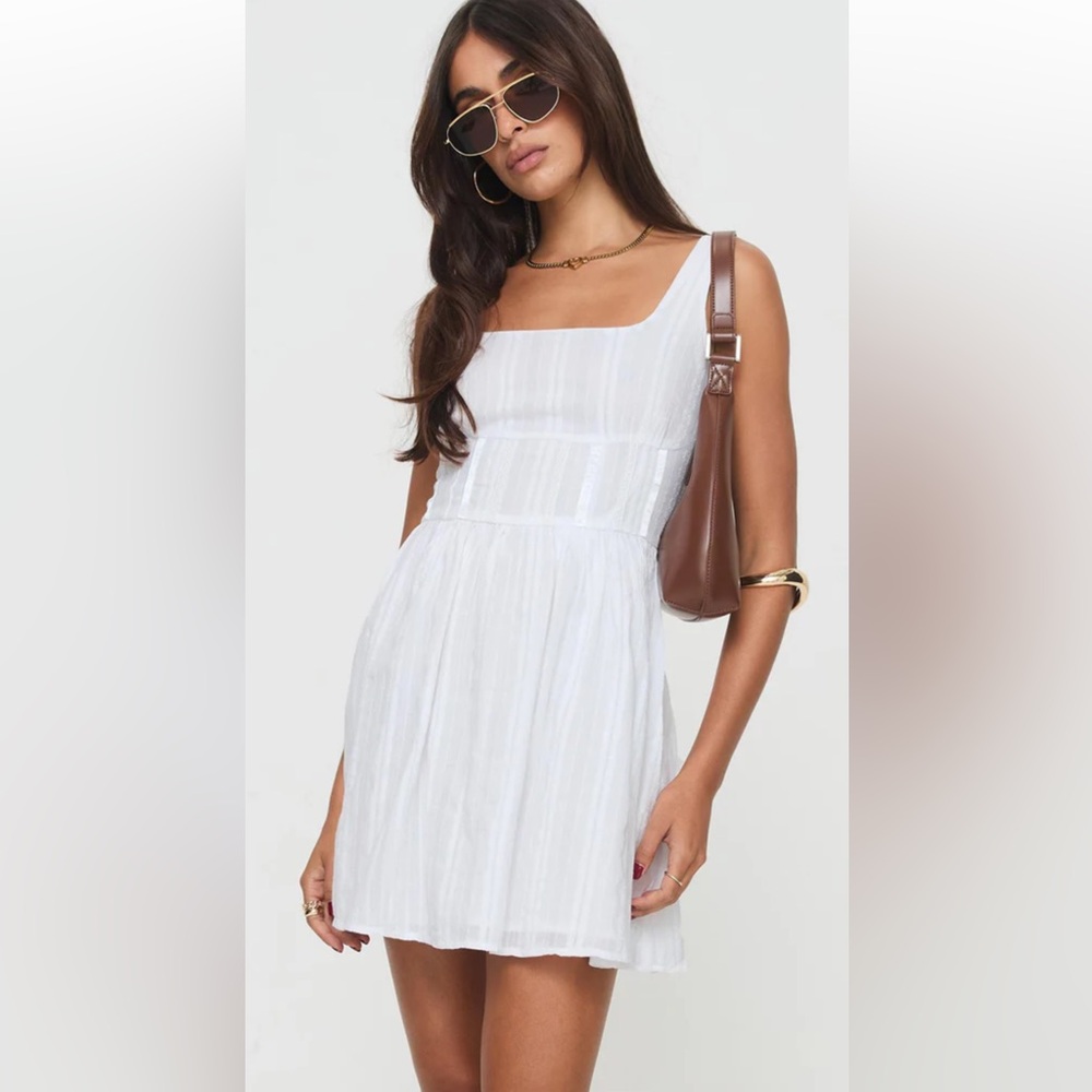 Princess Polly White Mini Dress